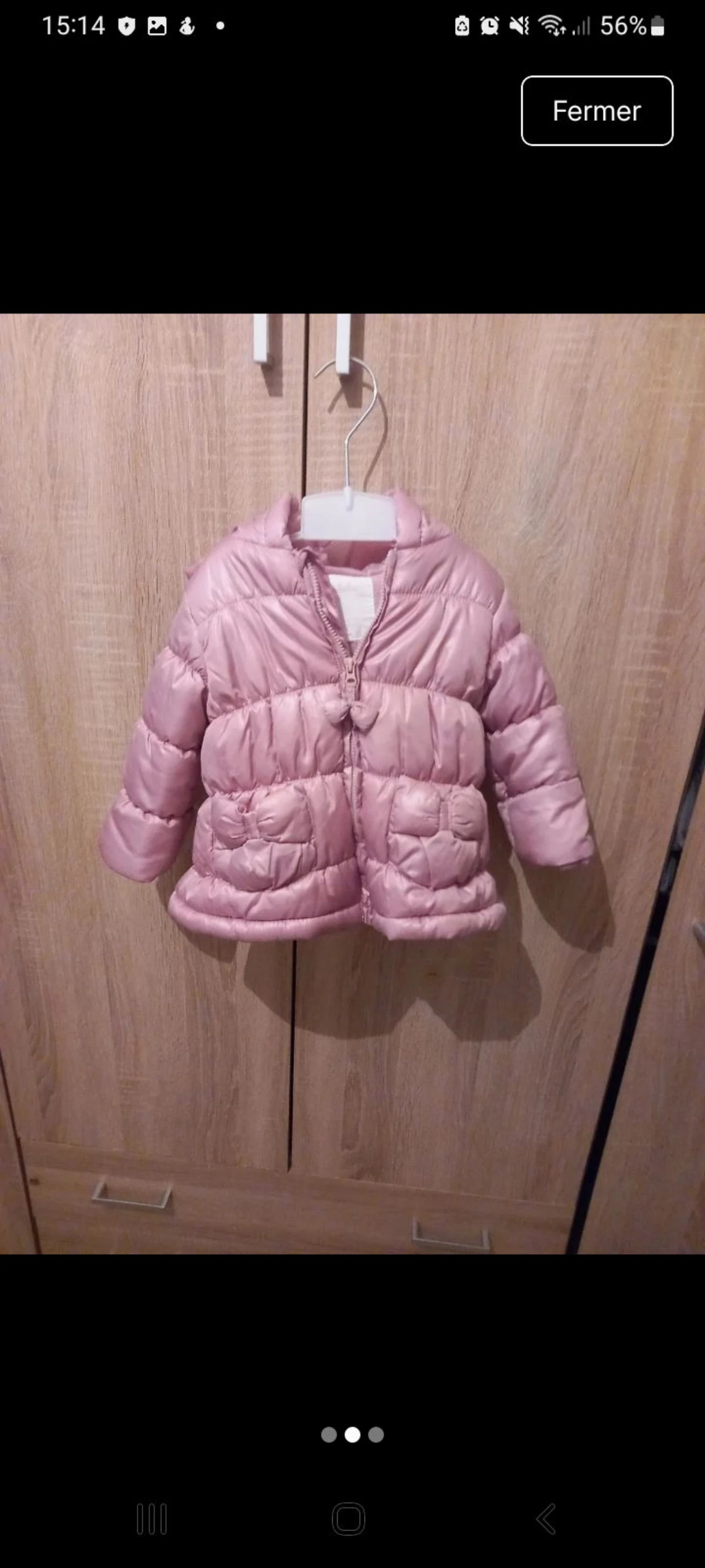 Veste fille 12 mois